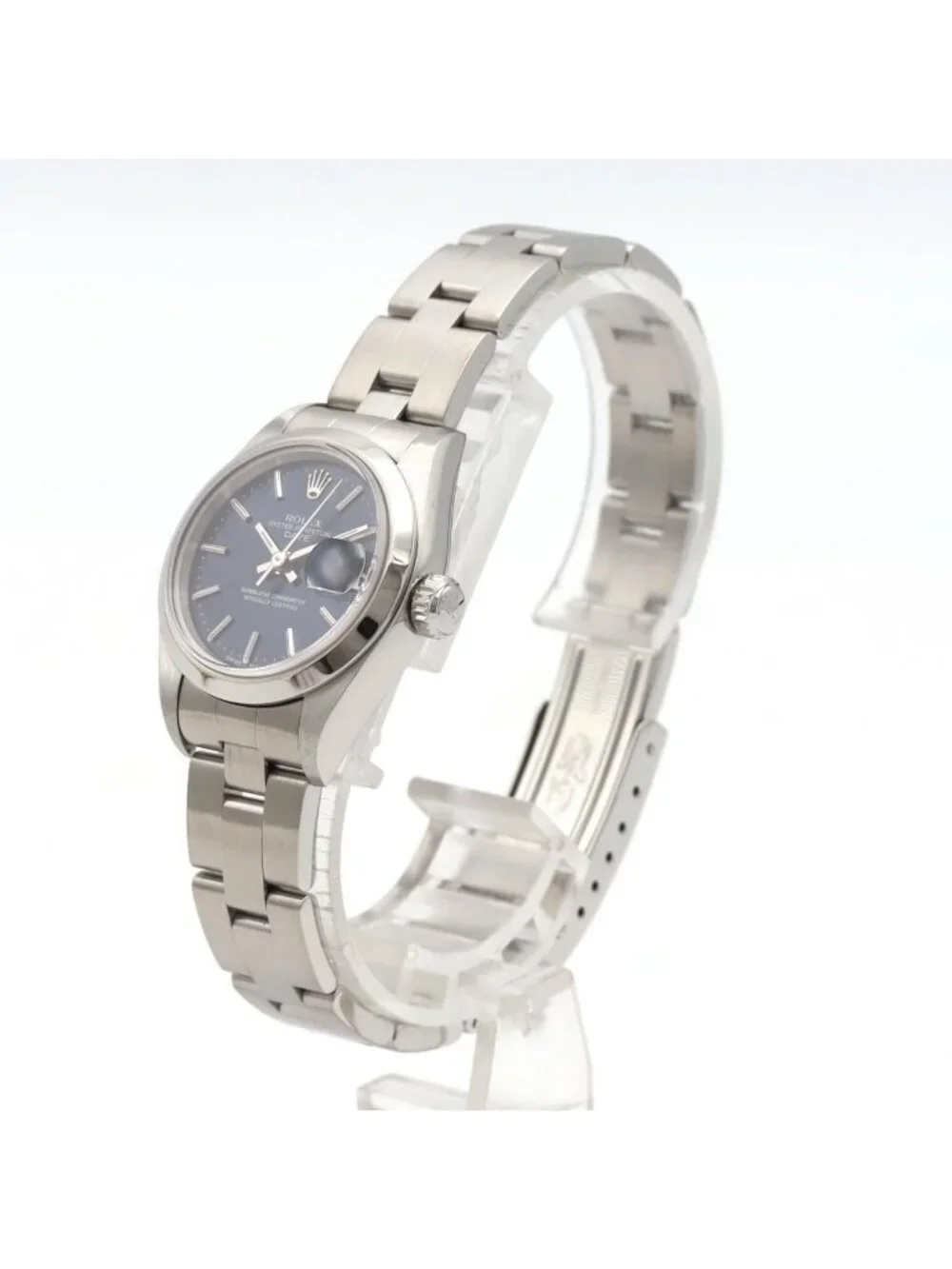Rolex Oyster Perpetual Date SS Automatic Watch